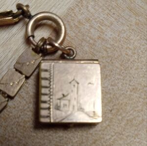 Vintage/Antique Gold-Tone Locket Neclace